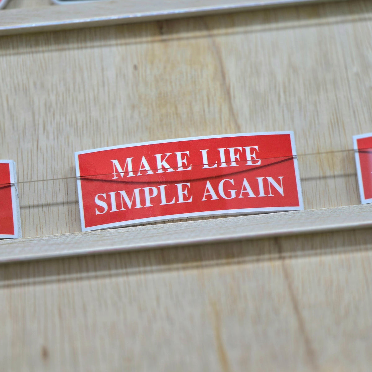 Make Life Simple Again