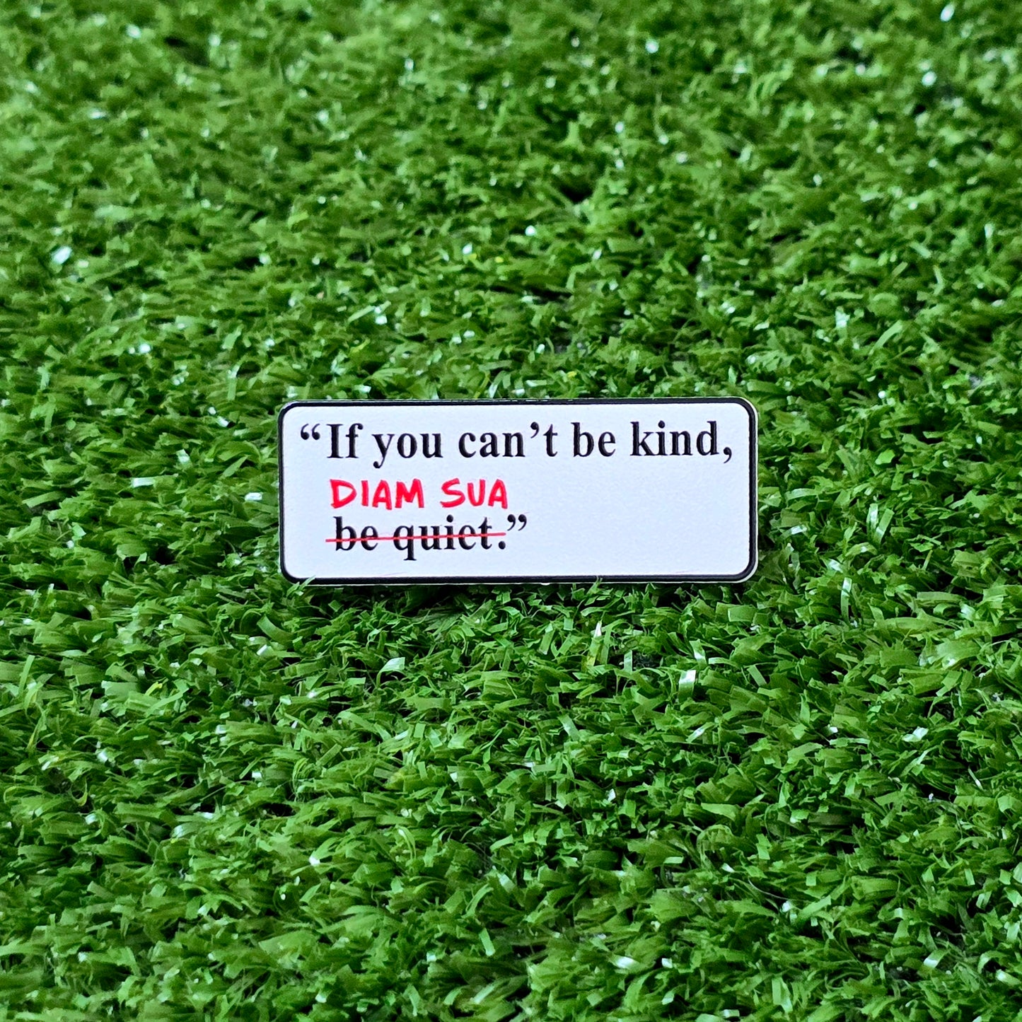 If You Can't Be Kind, Diam Sua