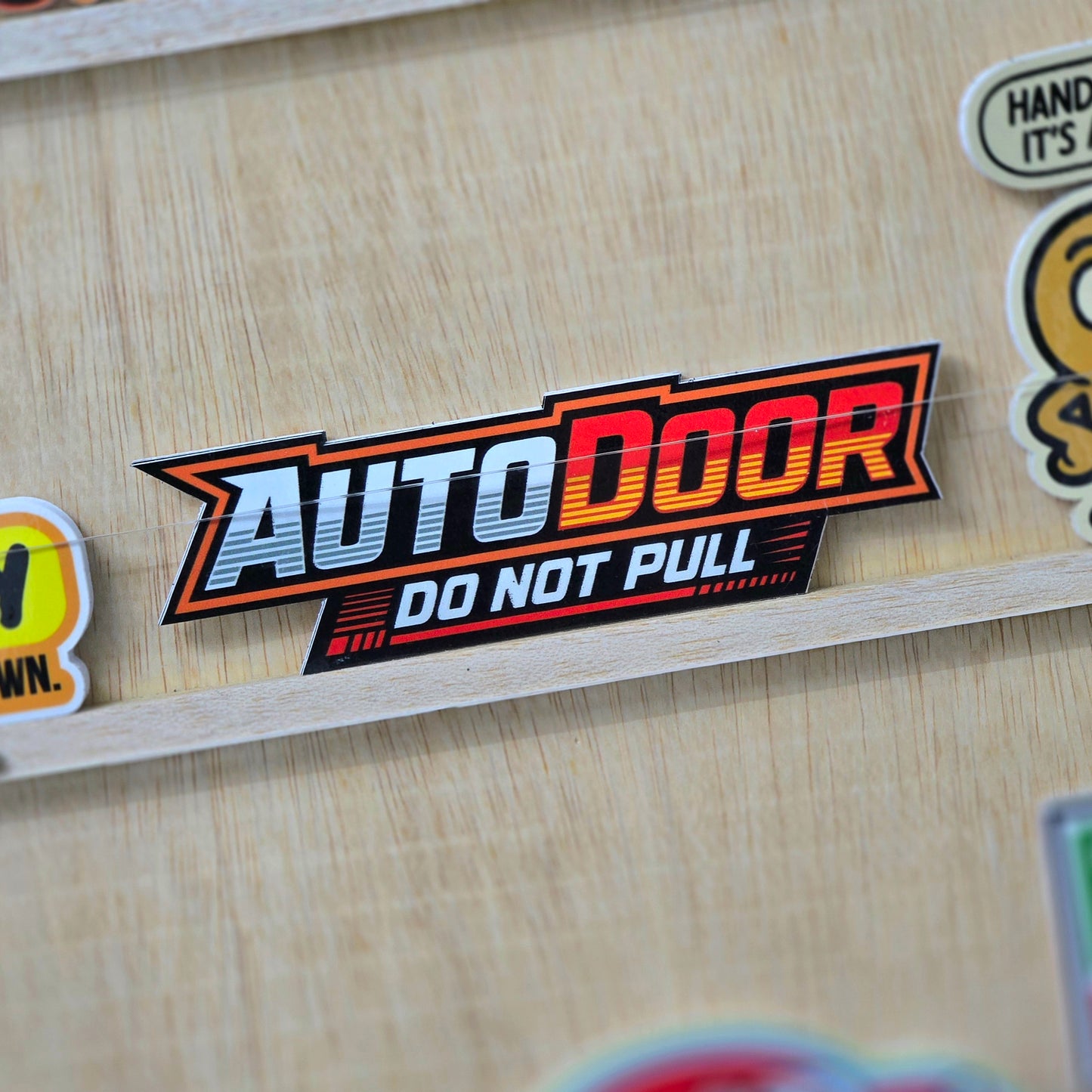Auto Door - Do Not Pull