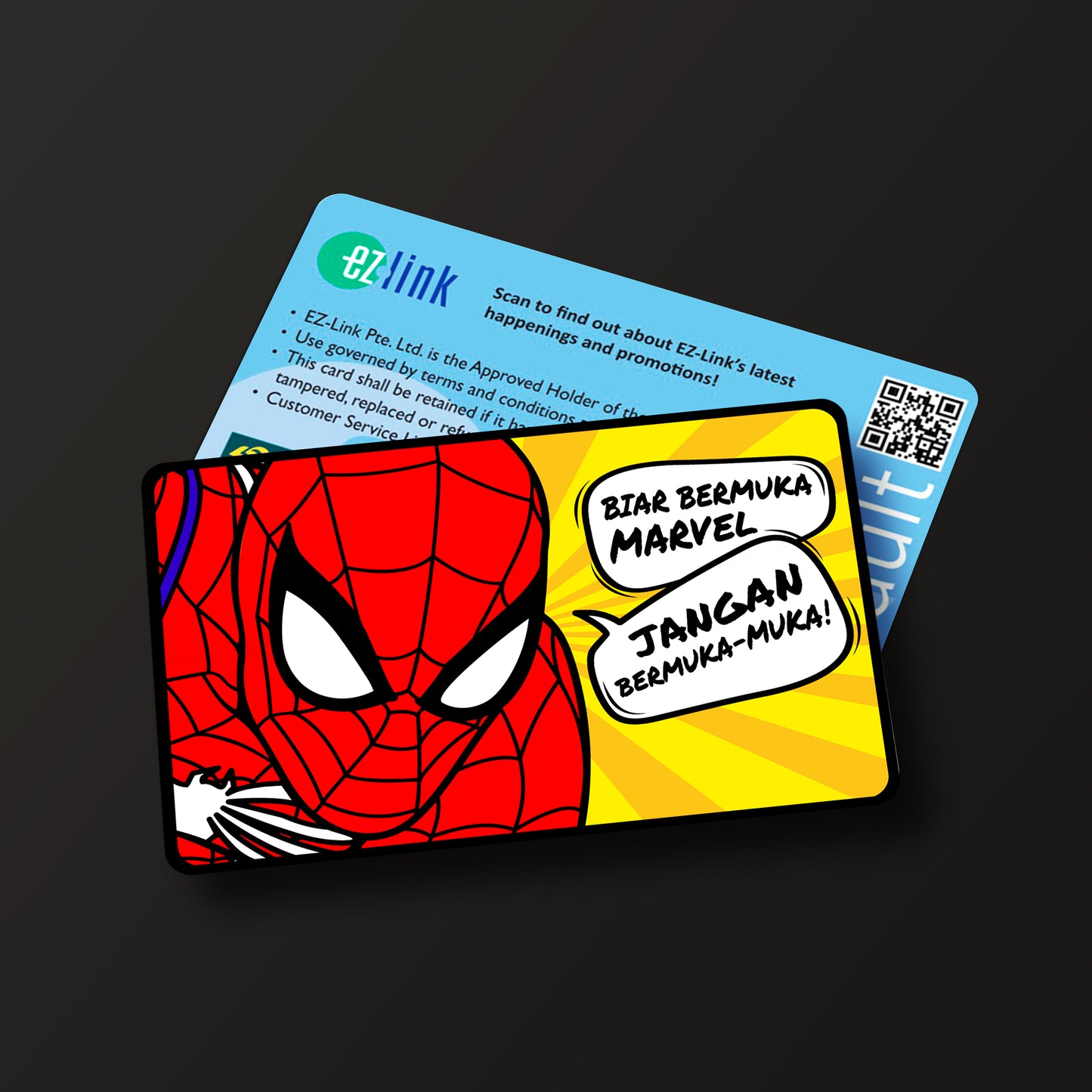 Biar Bermuka Marvel, Jangan Bermuka-Muka