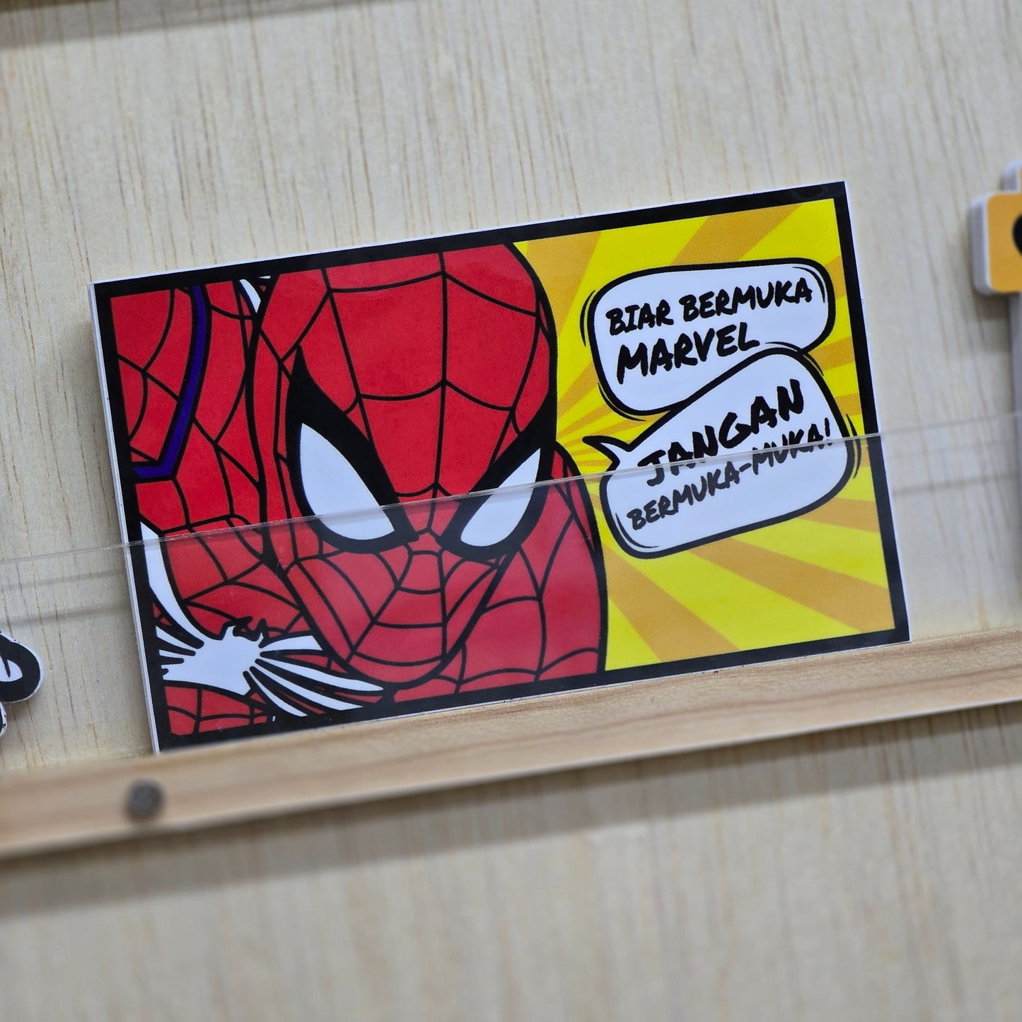 Biar Bermuka Marvel, Jangan Bermuka-Muka