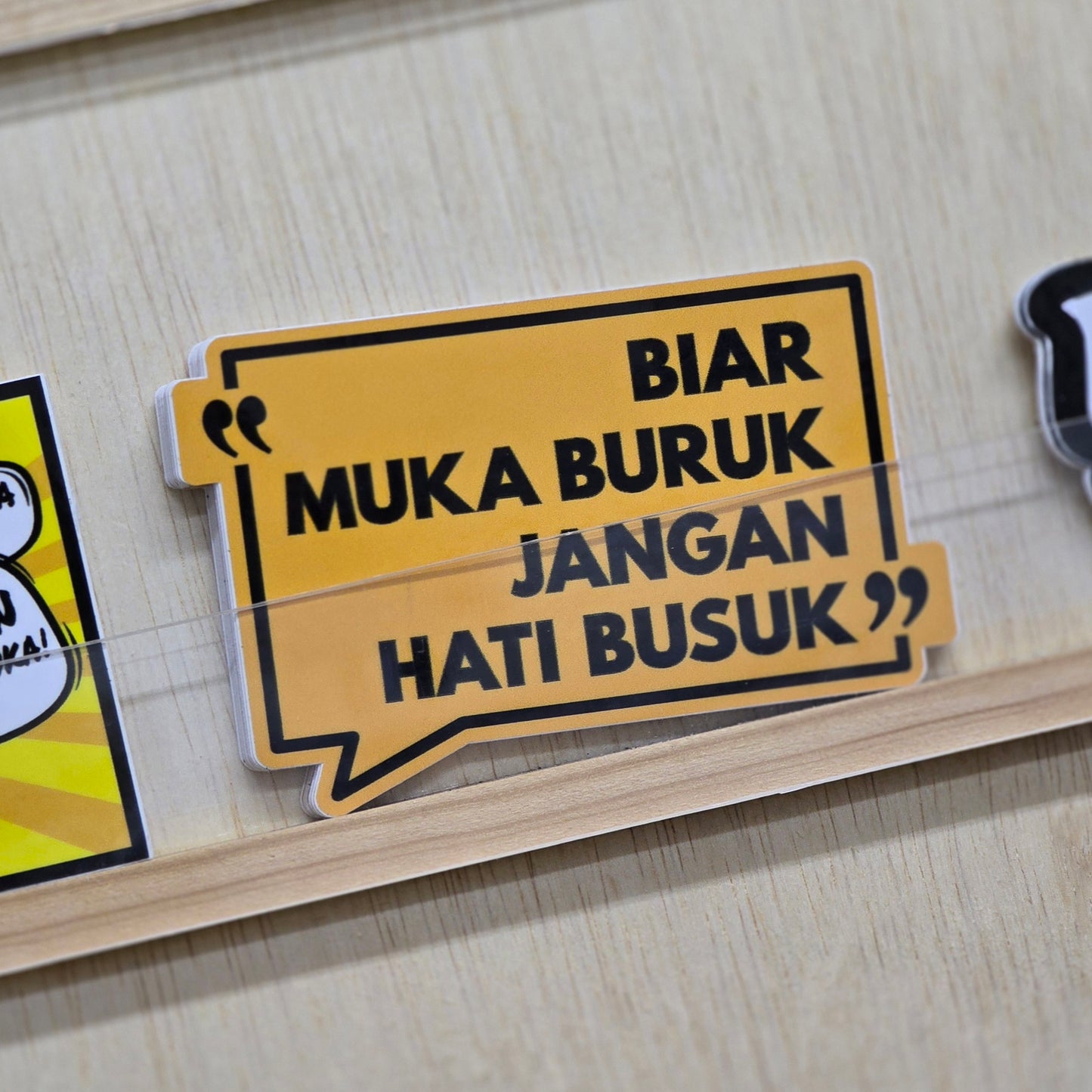 Biar Muka Buruk, Jangan Hati Busuk