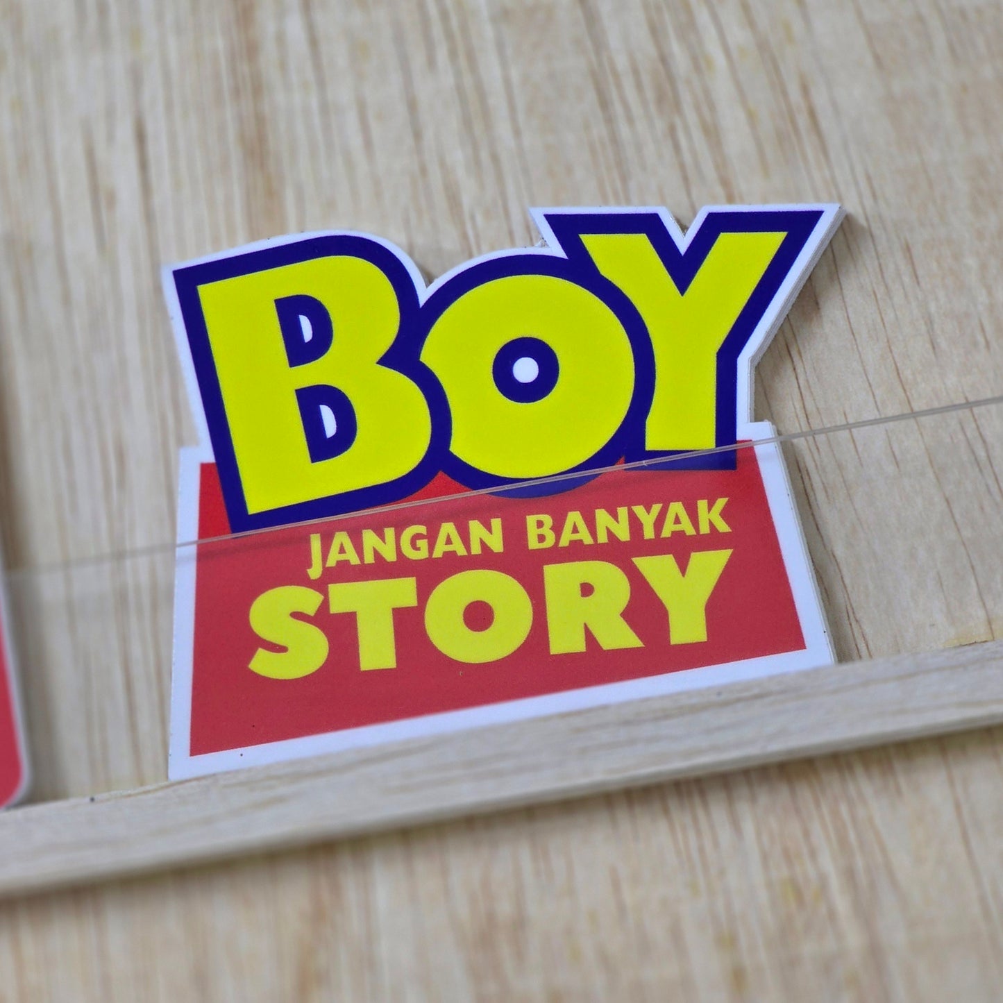 Boy Jangan Banyak Story
