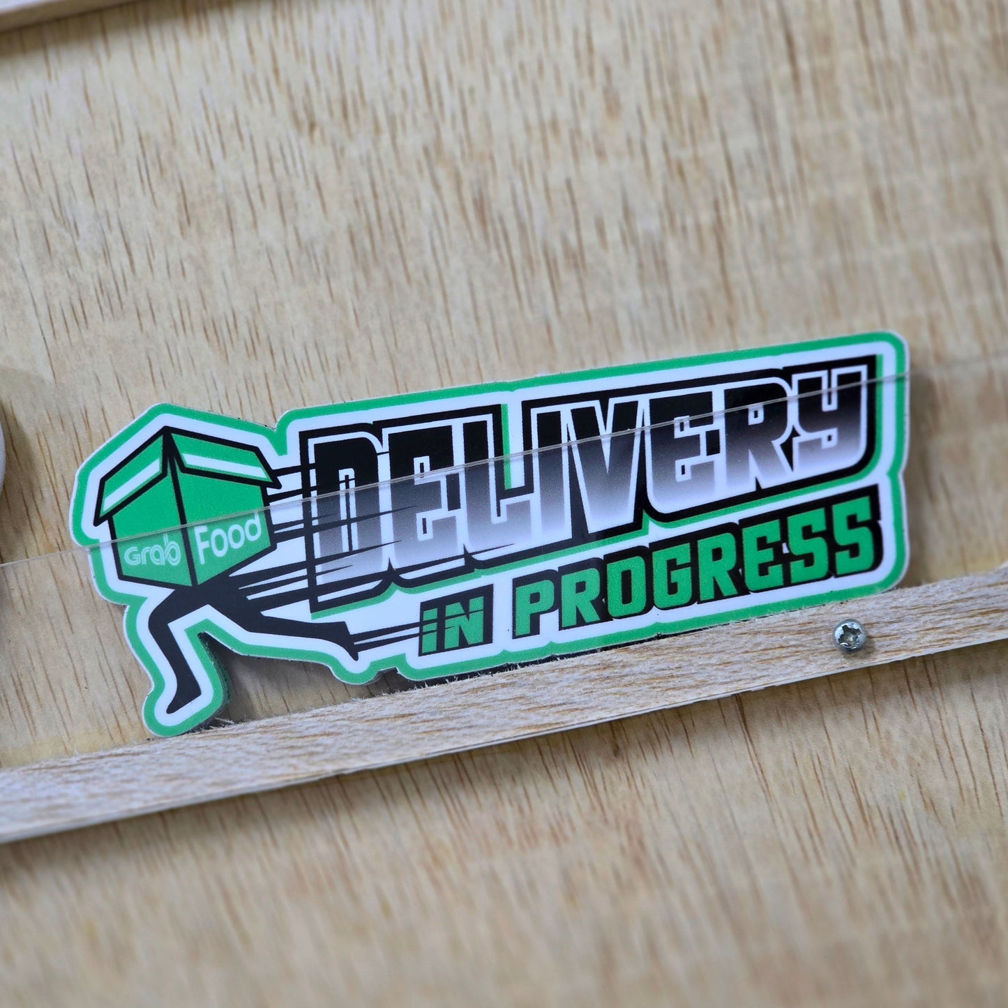 GrabFood Delivery In Progress