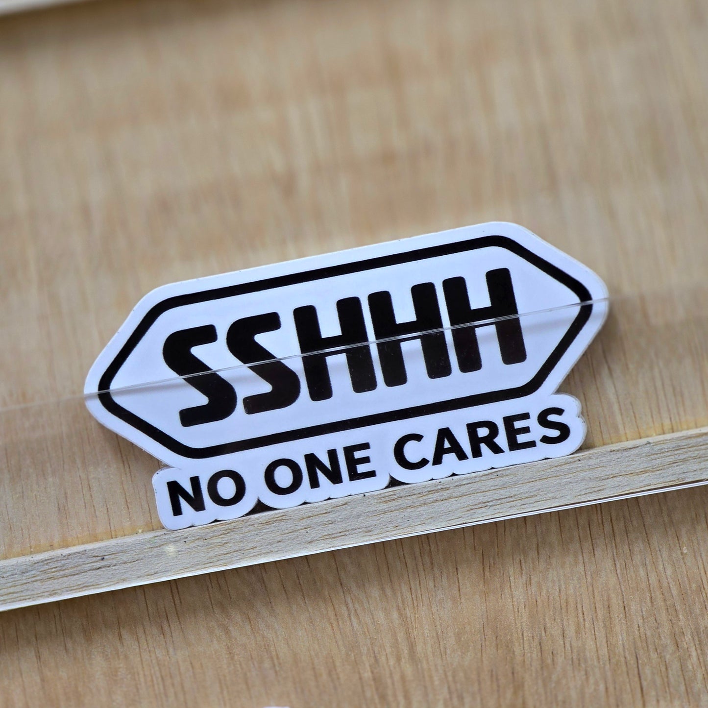 Sshhh No One Cares