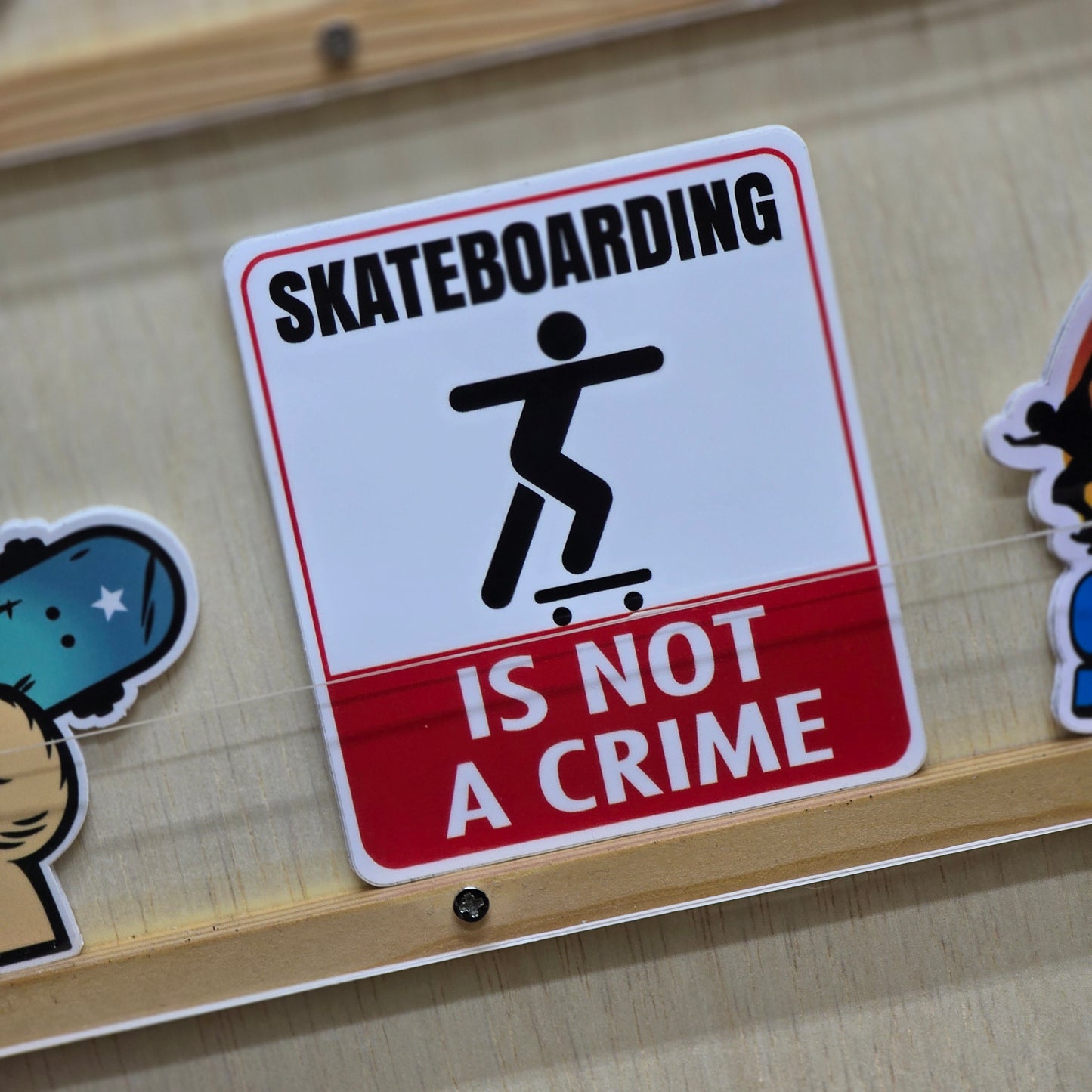 Skateboarding Is Not A Crime