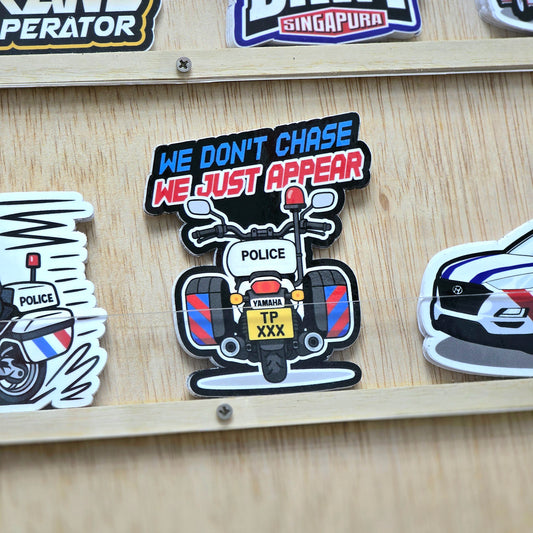 We Don't Chase, We Just Appear