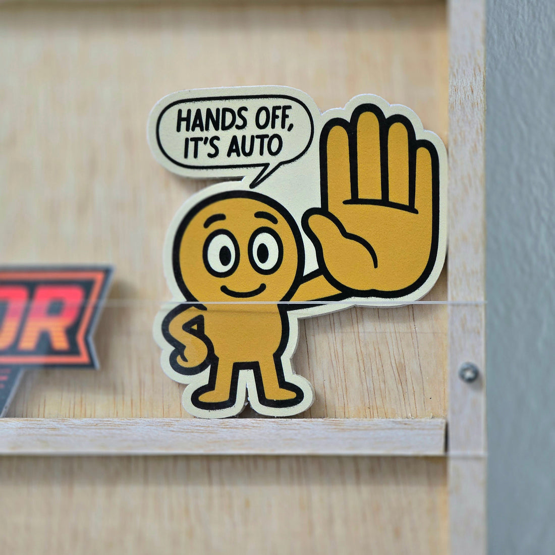 Hands Off, It's Auto – Sticker District