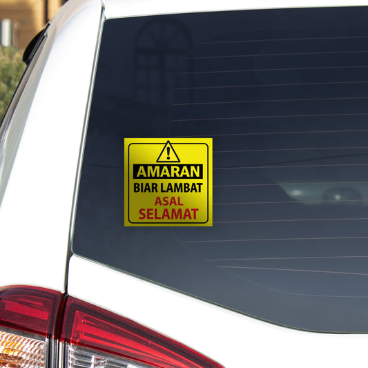 Amaran - Biar Lambat, Asal Selamat