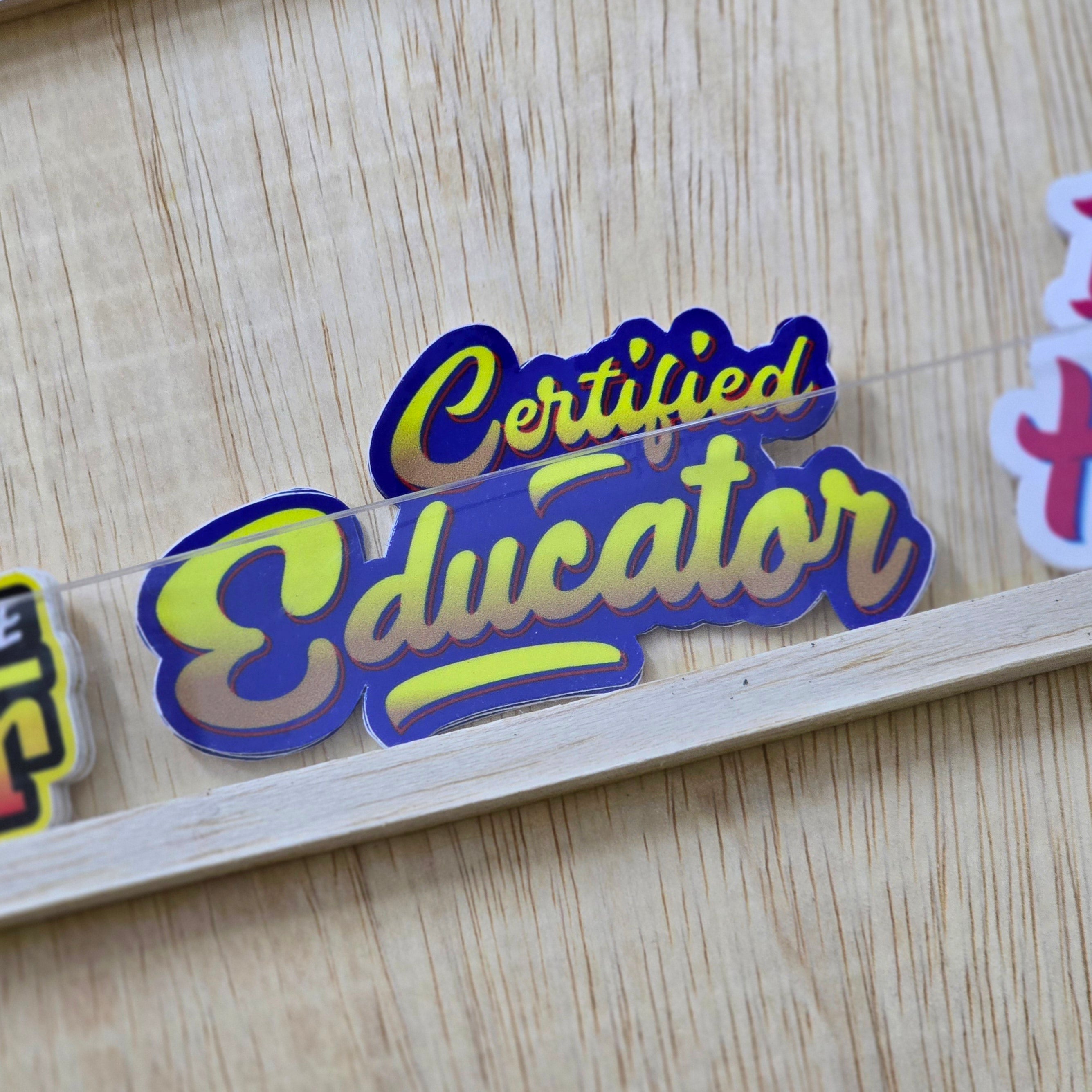 Preceptor Sticker Certified Educator – Sticker District