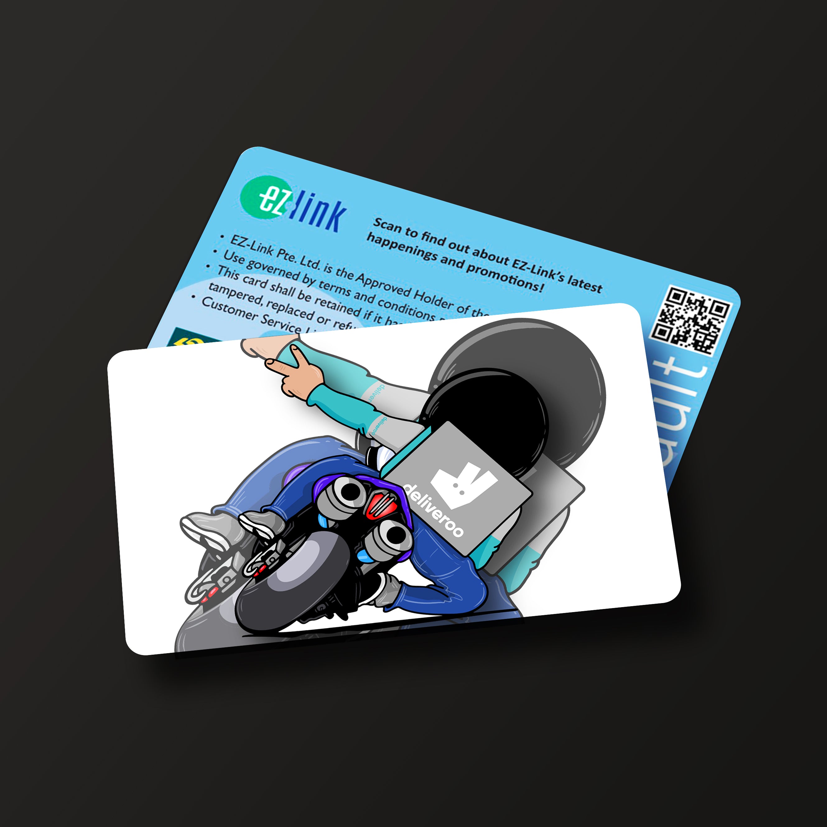 Deliveroo Rider – Sticker District