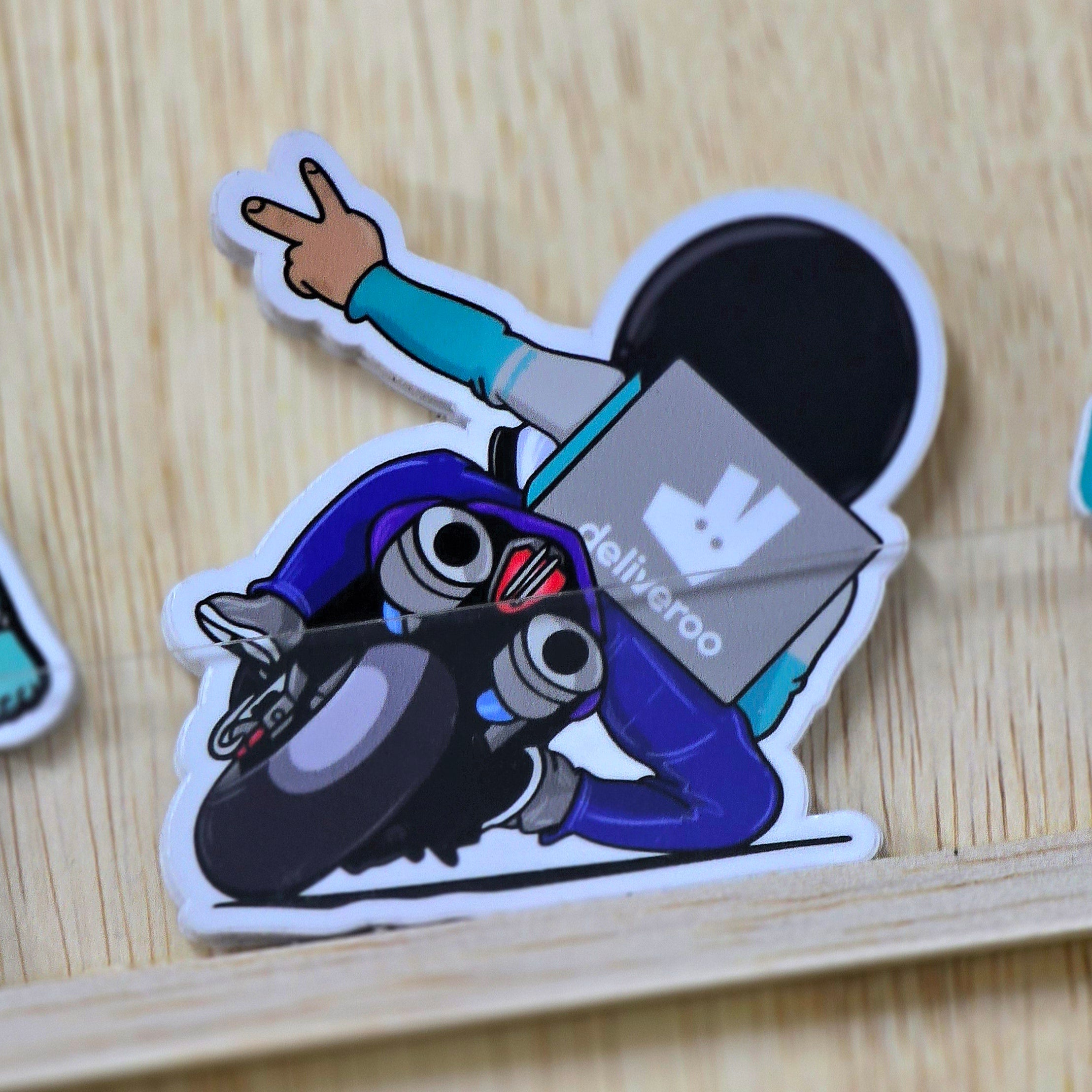 Deliveroo Rider – Sticker District
