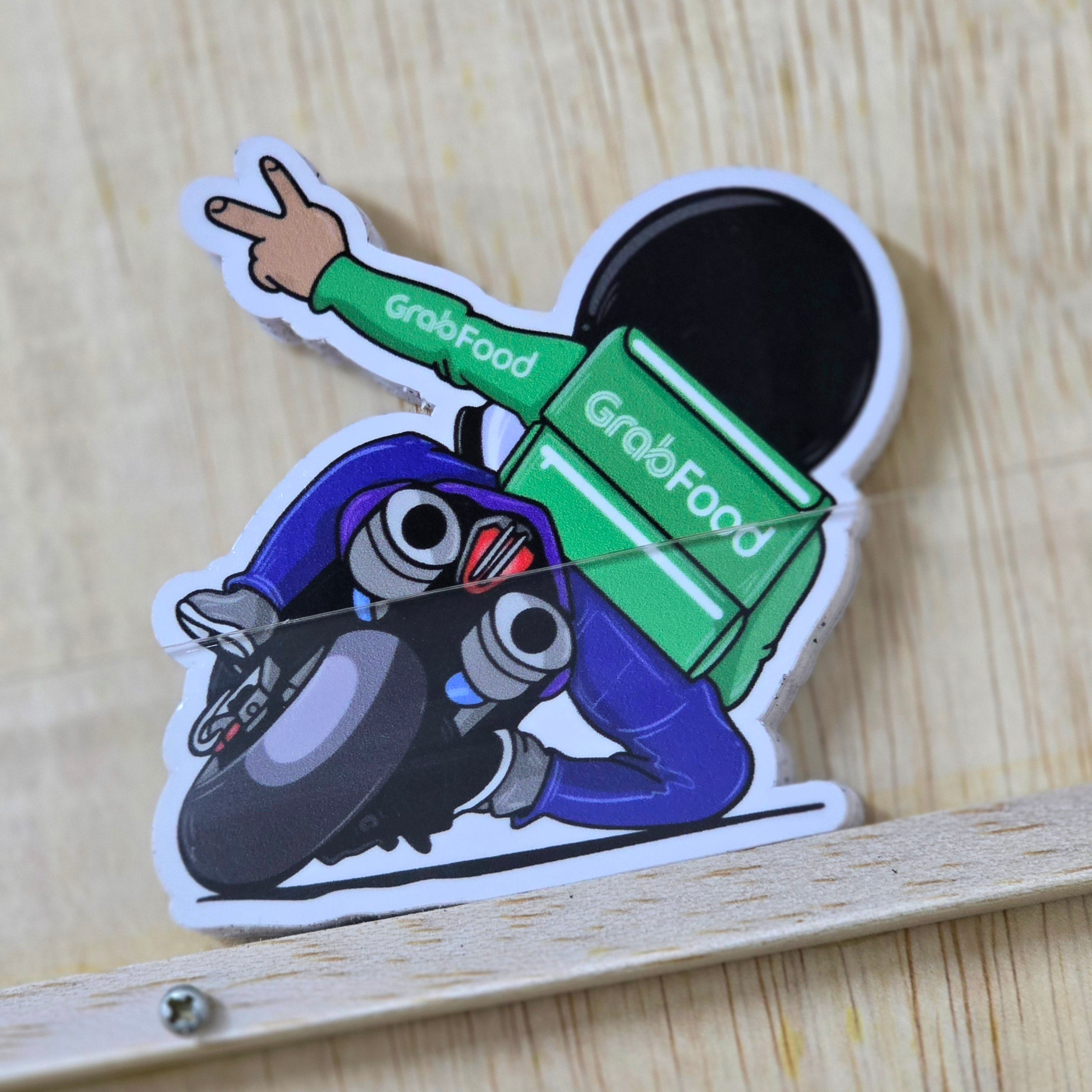 GrabFood Rider – Sticker District