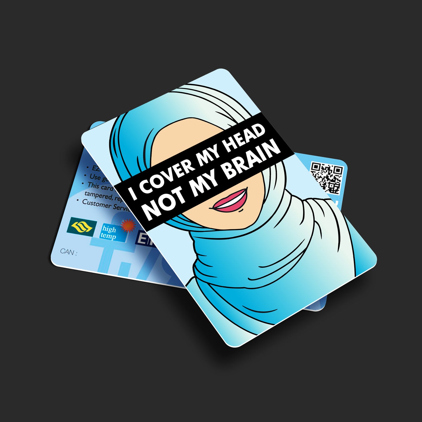 I Cover My Head, Not My Brain