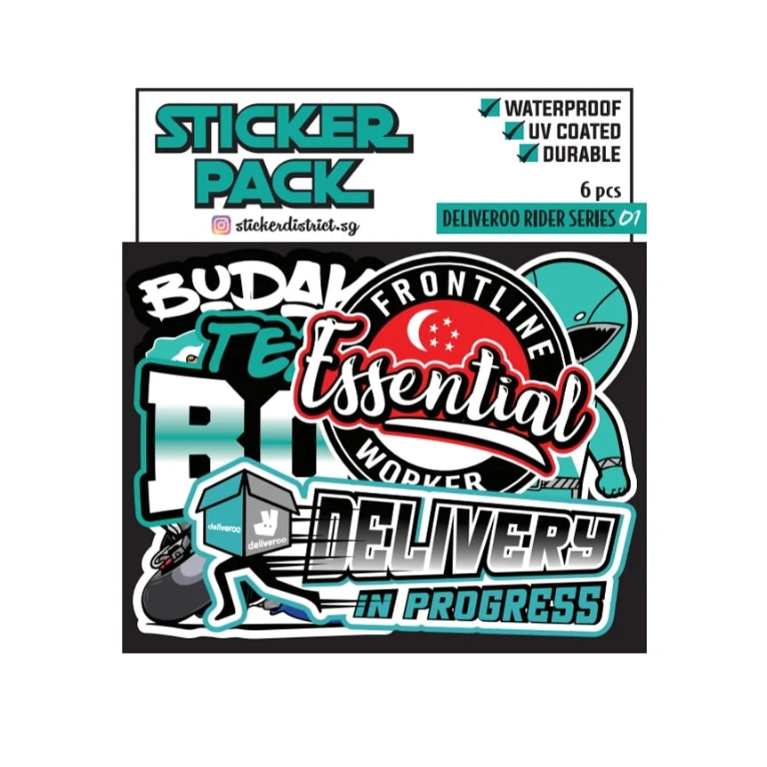 Deliveroo Rider #01 – Sticker District