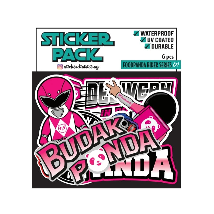 Foodpanda Rider #01 – Sticker District
