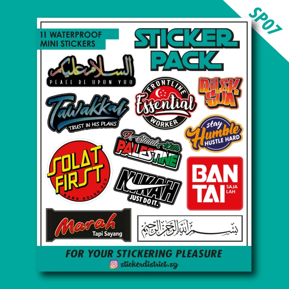 07 Sticker Format SP07 – Sticker District