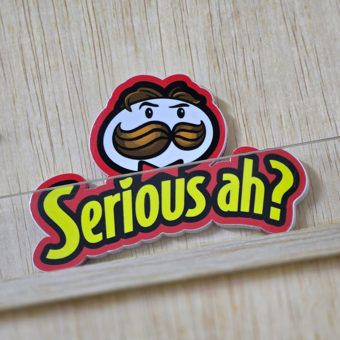 Serious Ah – Sticker District