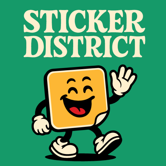 Dist Sticker Sticker District